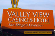 Valley View Entrance in Valley Center, CA