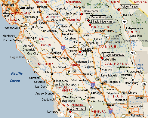 Indian Casinos in Central California